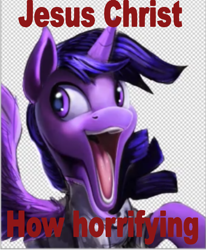 Size: 1400x1700 | Tagged: safe, artist:tsitra360, derpibooru import, edit, twilight sparkle, twilight sparkle (alicorn), alicorn, pony, female, image macro, jesus christ how horrifying, mare, meme, nightmare fuel