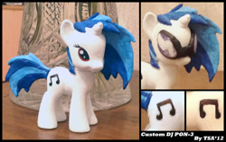 Size: 800x506 | Tagged: safe, artist:antych, dj pon-3, vinyl scratch, pony, unicorn, brushable, custom, toy