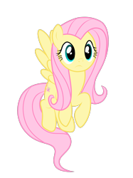 Size: 2048x2732 | Tagged: safe, artist:prismaticstars, fluttershy, pegasus, pony, the saddle row review, flying, high res, simple background, solo, transparent background, vector