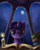 Size: 1333x1647 | Tagged: safe, artist:hunternif, derpibooru import, twilight sparkle, bloodshot eyes, book, candle, reading, solo, tired