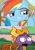 Size: 363x518 | Tagged: safe, derpibooru import, edit, edited screencap, screencap, rainbow dash, dragon, pegasus, pony, faic, pregnancy test, pregnancy test meme, shocked expression, spyro the dragon, spyro's bad day