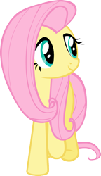 Size: 741x1285 | Tagged: safe, artist:frownfactory, fluttershy, pegasus, pony, all bottled up, .svg available, best friends until the end of time, female, mare, simple background, solo, svg, transparent background, vector