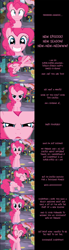 Size: 2000x7233 | Tagged: safe, artist:mlp-silver-quill, pinkie pie, earth pony, pony, comic:pinkie pie says goodnight, absurd resolution, comic, female, mare, solo, starry eyes, wingding eyes