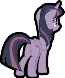 Size: 499x595 | Tagged: safe, derpibooru import, edit, edited screencap, screencap, twilight sparkle, twilight sparkle (alicorn), alicorn, pony, the cutie map, background removed, equal cutie mark, female, mare, simple background, solo, transparent background