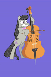 Size: 3456x5184 | Tagged: safe, artist:eillahwolf, octavia melody, earth pony, pony, female, mare, simple background, solo