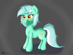 Size: 4000x3000 | Tagged: safe, artist:spenws, lyra heartstrings, pony, unicorn, absurd resolution, female, horn, mare, solo