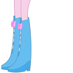 Size: 3000x3015 | Tagged: safe, pinkie pie, equestria girls, boots, high heel boots, legs, pictures of legs, simple background, solo, transparent background