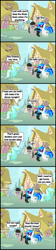 Size: 1047x4691 | Tagged: safe, artist:bronybyexception, bon bon, dj pon-3, lyra heartstrings, octavia melody, sweetie drops, vinyl scratch, earth pony, pony, :<, annoyed, comic, female, frown, glare, lesbian, levitation, lyrabon, magic, open mouth, pinkiepool, playstation vita, pointy ponies, scratchtavia, shipping, smiling, telekinesis, wide eyes