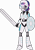 Size: 4655x6740 | Tagged: safe, artist:shadyhorseman, derpibooru import, twilight sparkle, twilight sparkle (alicorn), alicorn, equestria girls, absurd resolution, bionicle, crossover, kanohi akaku, kopaka, lego, simple background, toafied, transparent background