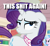 Size: 621x577 | Tagged: safe, edit, edited screencap, screencap, rarity, silverstream, smolder, pony, unicorn, the end in friend, caption, image macro, rarity is not amused, text, unamused, vulgar