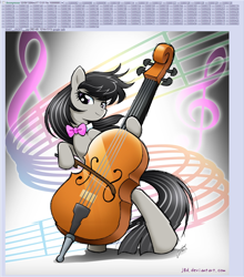 Size: 1324x1504 | Tagged: safe, artist:j8d, octavia melody, earth pony, pony, 4chan, 4chan get, cello, musical instrument, solo