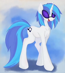 Size: 1280x1422 | Tagged: safe, artist:zokkili, dj pon-3, vinyl scratch, pony, unicorn, female, horn, mare, solo