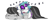 Size: 925x387 | Tagged: safe, artist:pepci, dj pon-3, octavia melody, vinyl scratch, earth pony, pony, drool, sleeping, zzz