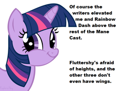 Size: 748x557 | Tagged: safe, derpibooru import, twilight sparkle, exploitable meme, faic, image macro, literal, meme, pun, twiface, wings