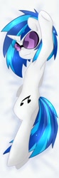 Size: 256x767 | Tagged: safe, artist:yukandasama, dj pon-3, vinyl scratch, pony, body pillow, body pillow design, pixiv, solo