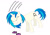 Size: 1024x722 | Tagged: safe, artist:doctorspectrum, dj pon-3, vinyl scratch, pony, unicorn, female, horn, mare, solo