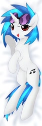 Size: 256x767 | Tagged: safe, artist:yukandasama, dj pon-3, vinyl scratch, pony, body pillow, body pillow design, pixiv, solo