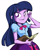 Size: 8000x10000 | Tagged: safe, artist:lunchie, artist:rokushou, derpibooru import, twilight sparkle, twilight sparkle (alicorn), alicorn, equestria girls, absurd resolution, bedroom eyes, book, looking at you, simple background, smiling, solo, vector, white background