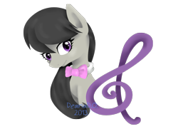 Size: 1600x1200 | Tagged: safe, artist:dei-hedgehog, octavia melody, earth pony, pony, bust, cutie mark, music notes, portrait, solo