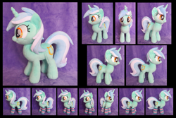 Size: 3417x2289 | Tagged: safe, artist:fireflytwinkletoes, lyra heartstrings, irl, photo, plushie, solo