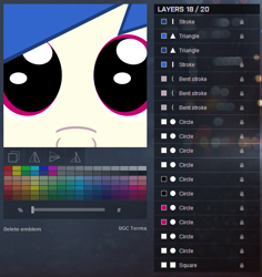 Size: 585x619 | Tagged: safe, dj pon-3, vinyl scratch, pony, unicorn, battlefield 4, emblem, female, horn, mare, white coat