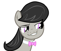 Size: 2988x2500 | Tagged: safe, artist:starcrystal272, octavia melody, earth pony, pony, simple background, smirk, smugdash, solo, transparent background, vector