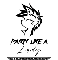 Size: 4260x4401 | Tagged: safe, artist:stickerbomber, rarity, pony, unicorn, alternate hairstyle, eyes closed, female, mare, monochrome, punk, raripunk, slogan