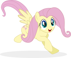 Size: 1759x1438 | Tagged: safe, artist:blackgryph0n, fluttershy, pegasus, pony, swarm of the century, female, inkscape, mare, simple background, solo, transparent background, vector