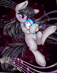 Size: 800x1030 | Tagged: safe, artist:leelah-sama, dj pon-3, octavia melody, vinyl scratch, earth pony, pony, blob, blob pony, cute, underhoof