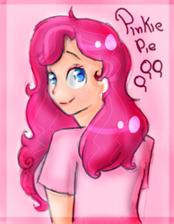 Size: 700x900 | Tagged: safe, artist:sukycullen, pinkie pie, human, humanized, solo