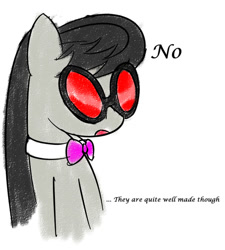 Size: 500x556 | Tagged: safe, artist:erthilo, octavia melody, earth pony, pony, ask, ask octavia, female, glasses, mare, solo, tumblr