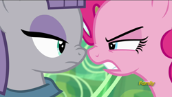 Size: 1920x1080 | Tagged: safe, screencap, maud pie, pinkie pie, pony, rock solid friendship, boop, discovery family logo, nose wrinkle, noseboop