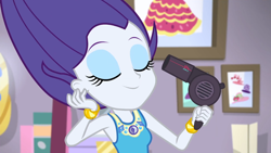 Size: 1364x768 | Tagged: safe, screencap, rarity, better together, do it for the ponygram!, equestria girls, solo