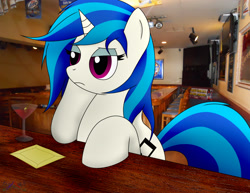 Size: 2345x1808 | Tagged: safe, artist:iflysna94, dj pon-3, vinyl scratch, pony, unicorn, female, horn, mare, solo