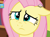 Size: 782x576 | Tagged: safe, screencap, fluttershy, pegasus, pony, discordant harmony, boomerang (tv channel), concerned, cropped, solo