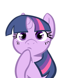 Size: 700x844 | Tagged: safe, artist:php27, derpibooru import, twilight sparkle, curious, looking at you, simple background, solo, transparent background, vector