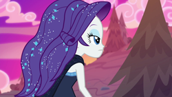 Size: 1920x1080 | Tagged: safe, screencap, rarity, better together, do it for the ponygram!, equestria girls, the other side