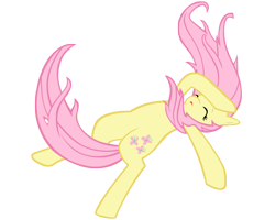 Size: 5435x4354 | Tagged: safe, artist:karl97, fluttershy, pegasus, pony, absurd resolution, female, mare, photoshop, simple background, solo, trace, transparent background