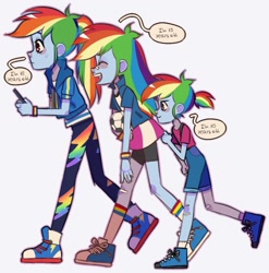 Size: 1075x1086 | Tagged: safe, artist:consequencesdo1, derpibooru import, rainbow dash, better together, equestria girls, equestria girls (movie), run to break free, football, growing up, smiling, sports