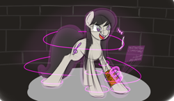 Size: 1181x683 | Tagged: safe, artist:jade meteor, octavia melody, earth pony, pony, ask scribble octavia, black mane, female, gray coat, mare, sketch, solo