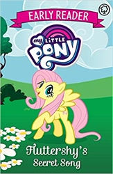 Size: 325x499 | Tagged: safe, fluttershy, pegasus, pony, filli vanilli, early reader, fluttershy's secret song, my little pony logo, solo, stock vector, united kingdom