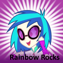 Size: 250x250 | Tagged: safe, dj pon-3, vinyl scratch, equestria girls, rainbow rocks, solo, spoilered image joke