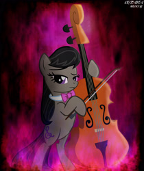 Size: 2852x3396 | Tagged: safe, artist:dirtpoorriceking7, octavia melody, earth pony, pony, cello, musical instrument, solo