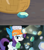 Size: 1600x1804 | Tagged: safe, edit, edited screencap, screencap, rarity, pony, unicorn, dragon dropped, aura, basket, bow, bowtie, comic, dialogue, dichroscope, female, gem, hard hat, headlamp, levitation, magic, male, mine, ribbon, screencap comic, shipping, solo, speech bubble, straight, telekinesis