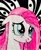 Size: 1024x1237 | Tagged: safe, artist:project-parallel, pinkie pie, earth pony, pony, abstract background, bust, pinkamena diane pie, portrait, solo, traditional art