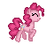 Size: 61x51 | Tagged: safe, artist:enzomersimpsons, pinkie pie, pony, fighting is magic, animated, gif, happy, pixel art, simple background, solo, sprite, stance, transparent background