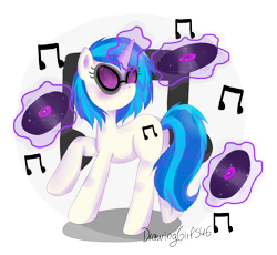 Size: 1900x1750 | Tagged: safe, artist:drawing-heart, dj pon-3, vinyl scratch, pony, unicorn, female, horn, mare, solo