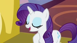 Size: 1920x1080 | Tagged: safe, screencap, rarity, pony, unicorn, dragon dropped, solo