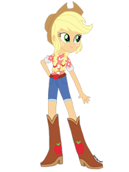 Size: 1536x2048 | Tagged: safe, artist:psshdjndofnsjdkan, applejack, equestria girls, alternate costumes, clothes, female