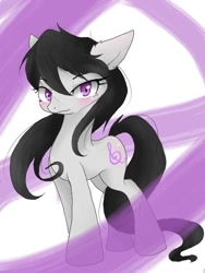 Size: 480x640 | Tagged: safe, artist:azurepicker, octavia melody, earth pony, pony, female, mare, simple background, solo